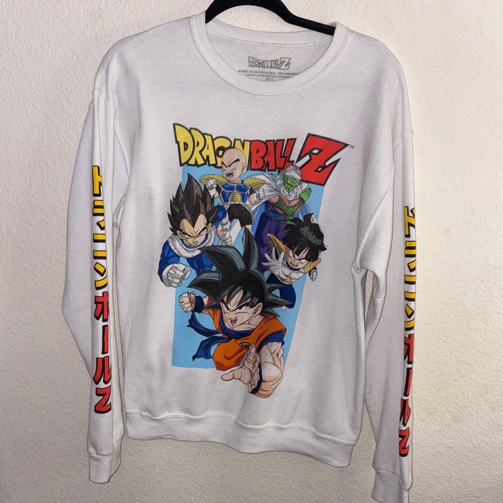 Bioworld Dragon Ball Z White Crewneck
